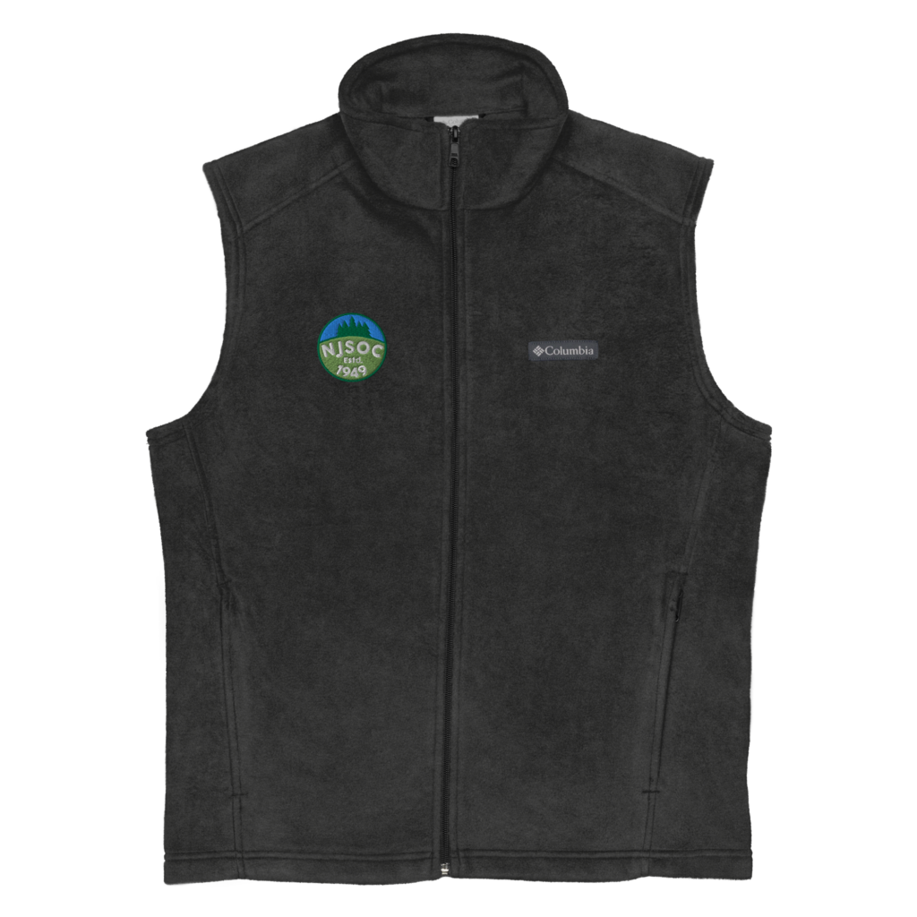 Men's NJSOC fleece vest - The New Jersey School of Conservation