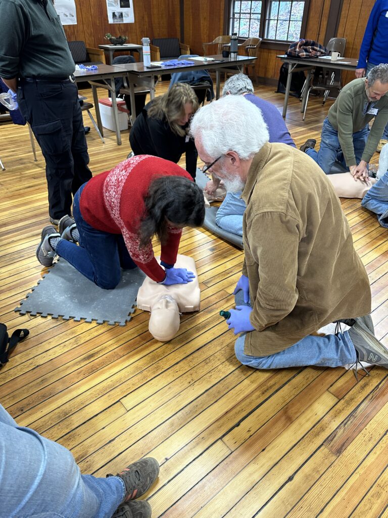 taff and Master Educators Get CPR/AED/First Aid Certified